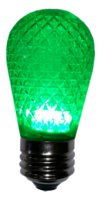 Medium Base E26 LED Sign Bulb Transparent Green
