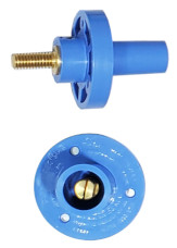 Blue Male Mini Cam Lok Panel