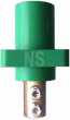 1016 Series Cam-Lok Panel Receptacle DSS Male Green