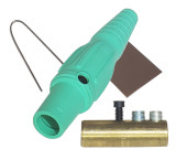 Large Cam-Lock Female Green